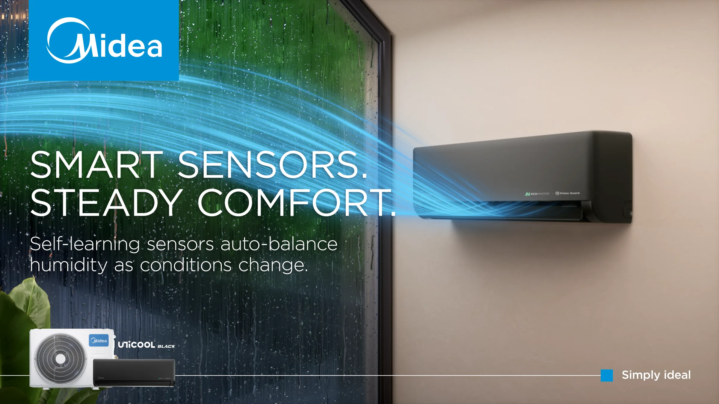 Midea Air Conditioning homepage feature